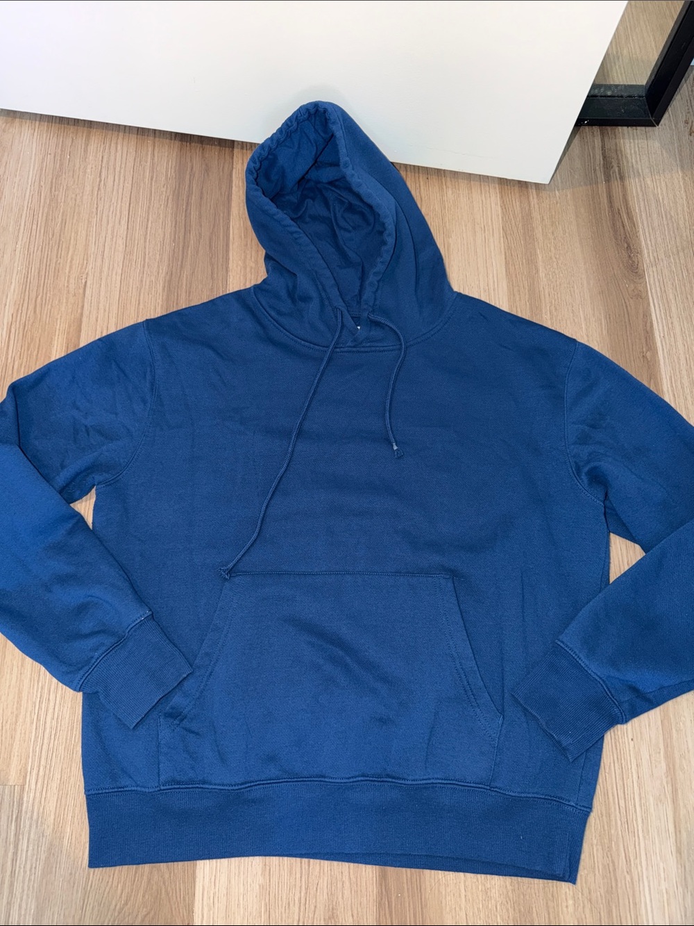 Men's Navy Blue Pullover Hoodie
